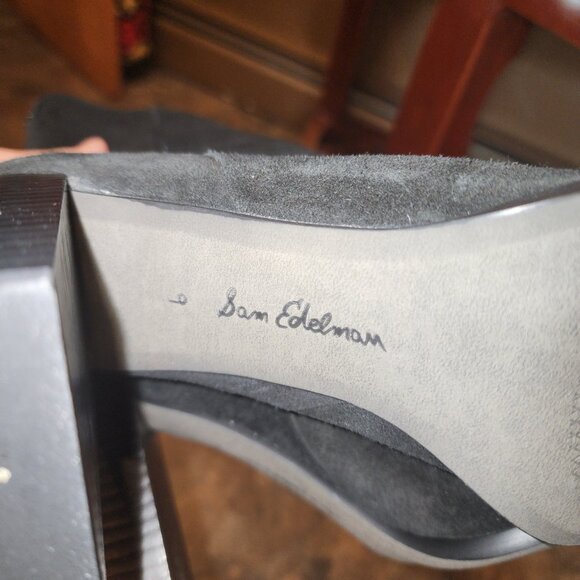 Sam Edelman Ivette Suede Ankle Boots, size 9 - Picture 4 of 7